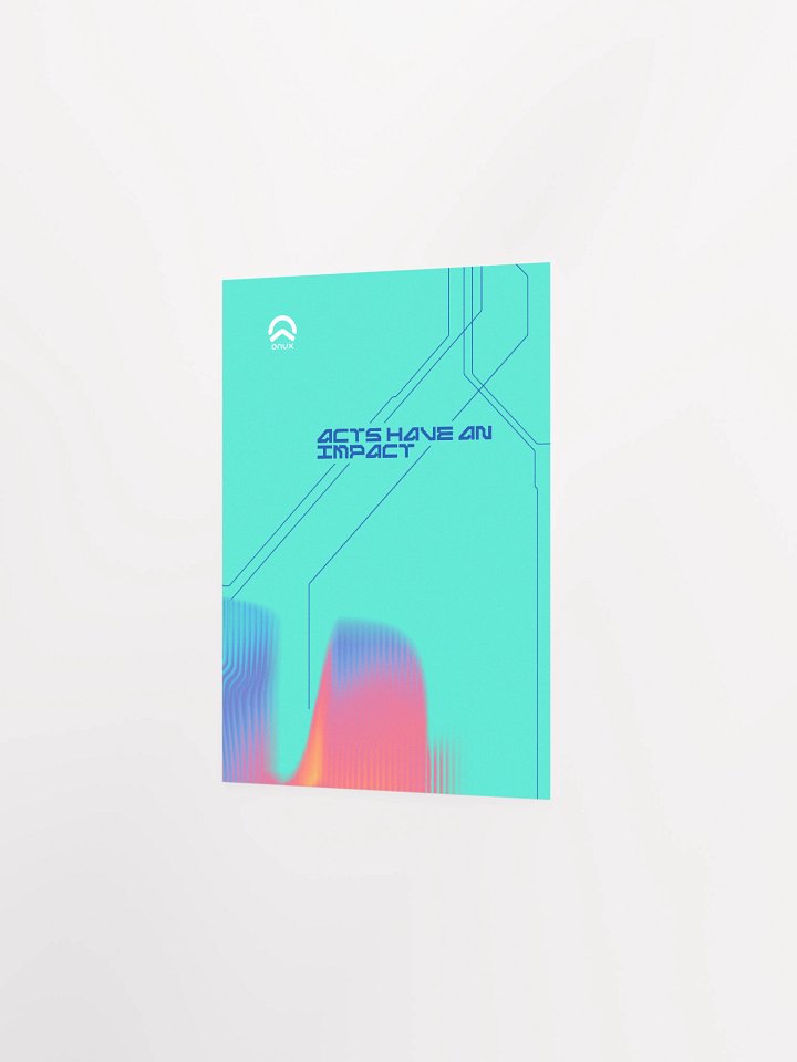 Onux - Orbinary - Poster | Acts Have an Impact product image (1)