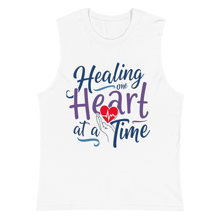 Healing Hearts Stethoscope Muscle Tank product image (2)