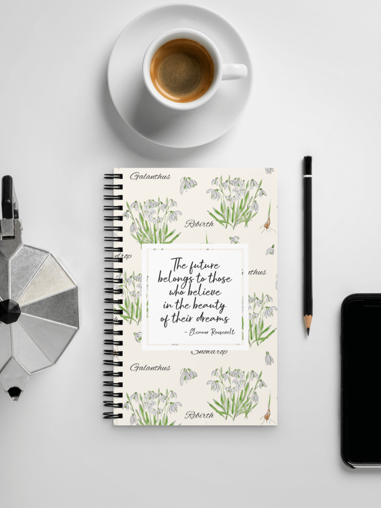 Believe in the Beauty of Your Dreams Quote Notebook product image (8)