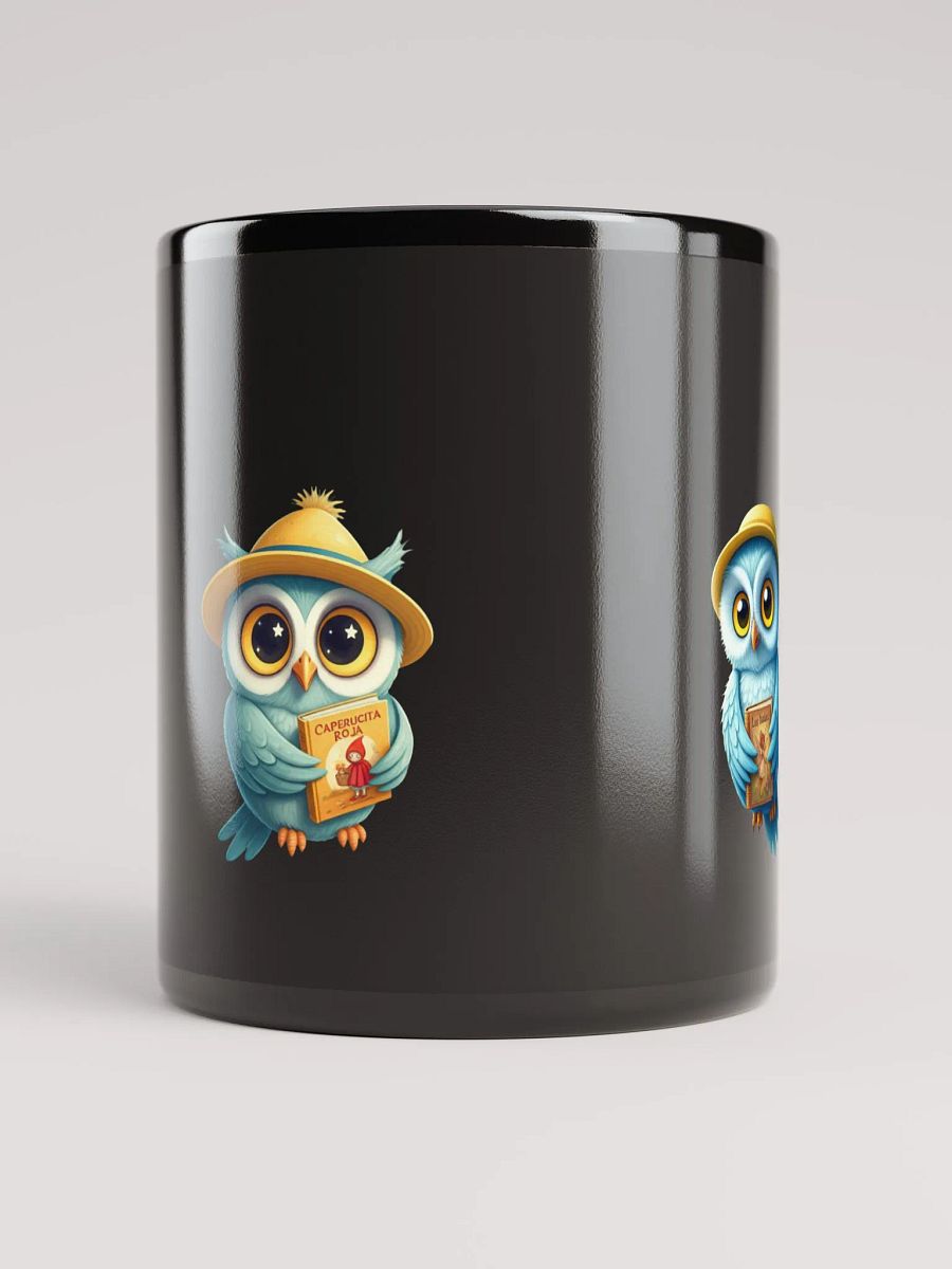 Whimsical Owl in Straw Hat Mug product image (3)