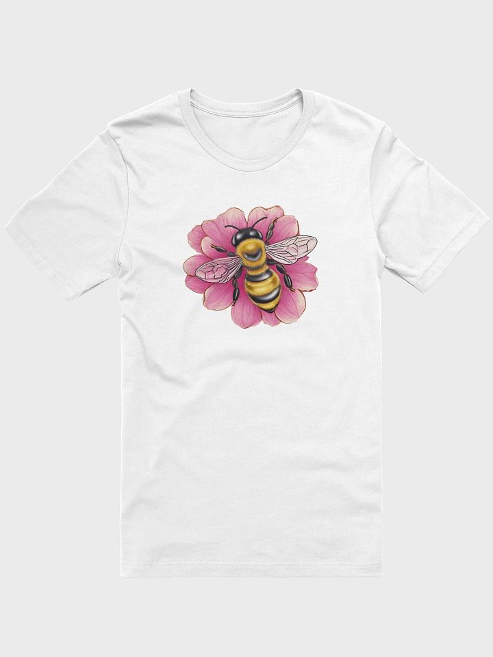 Honeybee on Pink Flower product image (1)