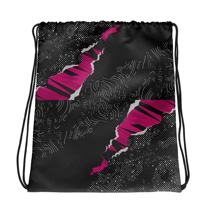Purple Flash | Drawstring bag product image (2)
