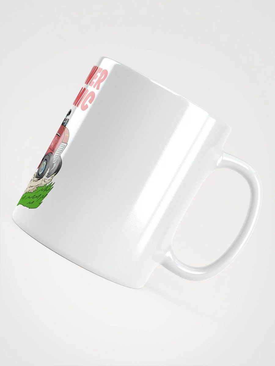 Lawnmower Mic | Glossy White Mug product image (5)