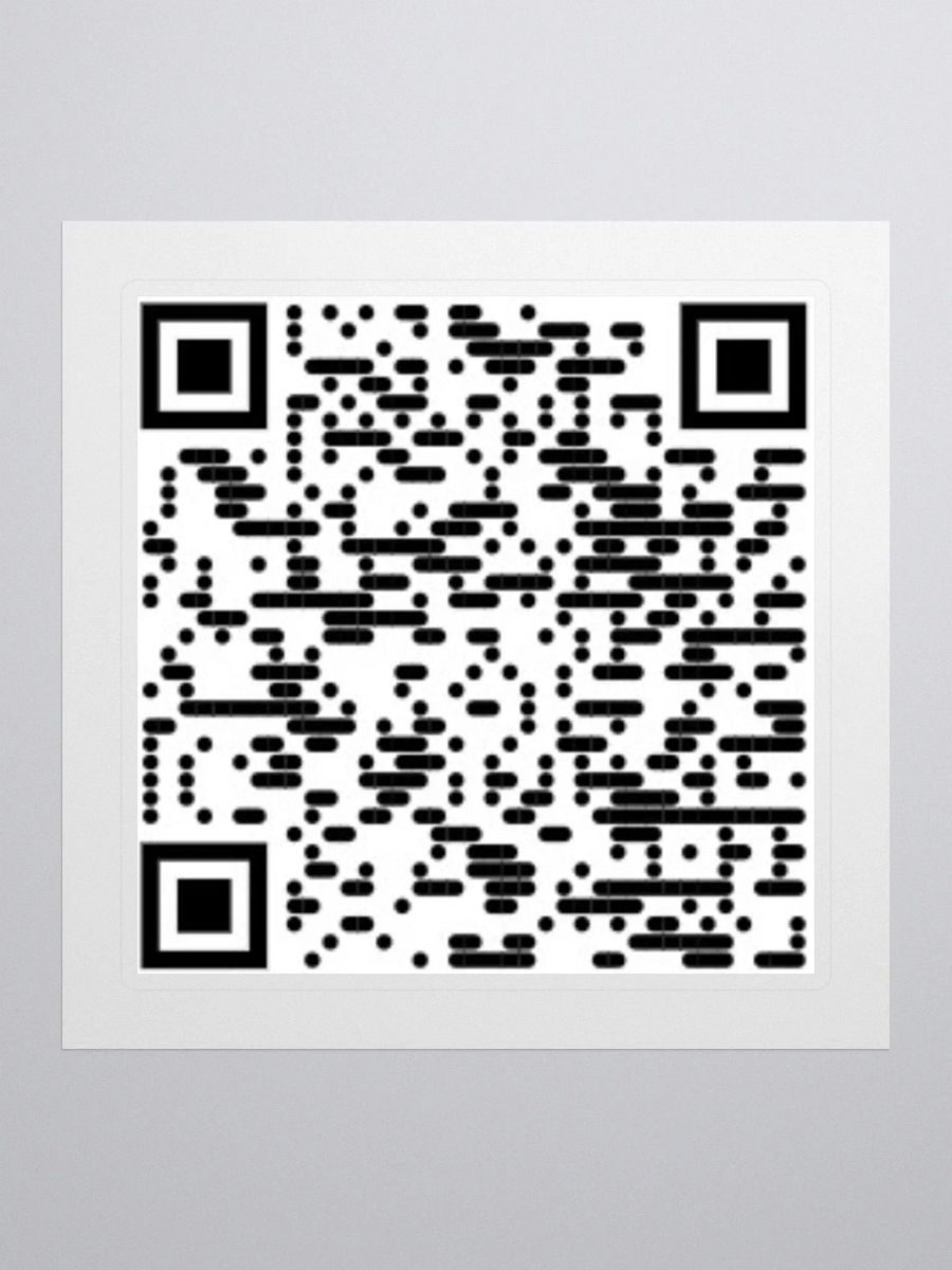 QR Sticker for Twitch product image (1)