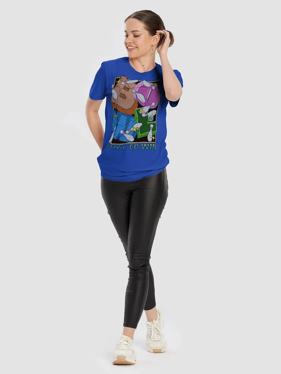 Bowl To Win Block Letter Strike It Big T-Shirt product image (59)