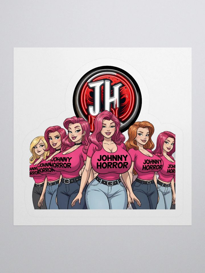 Big Boobie Ladies Sticker product image (1)