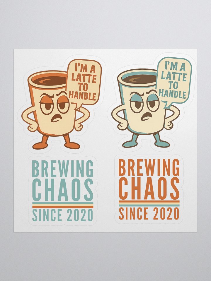 A Latte Stickers product image (1)