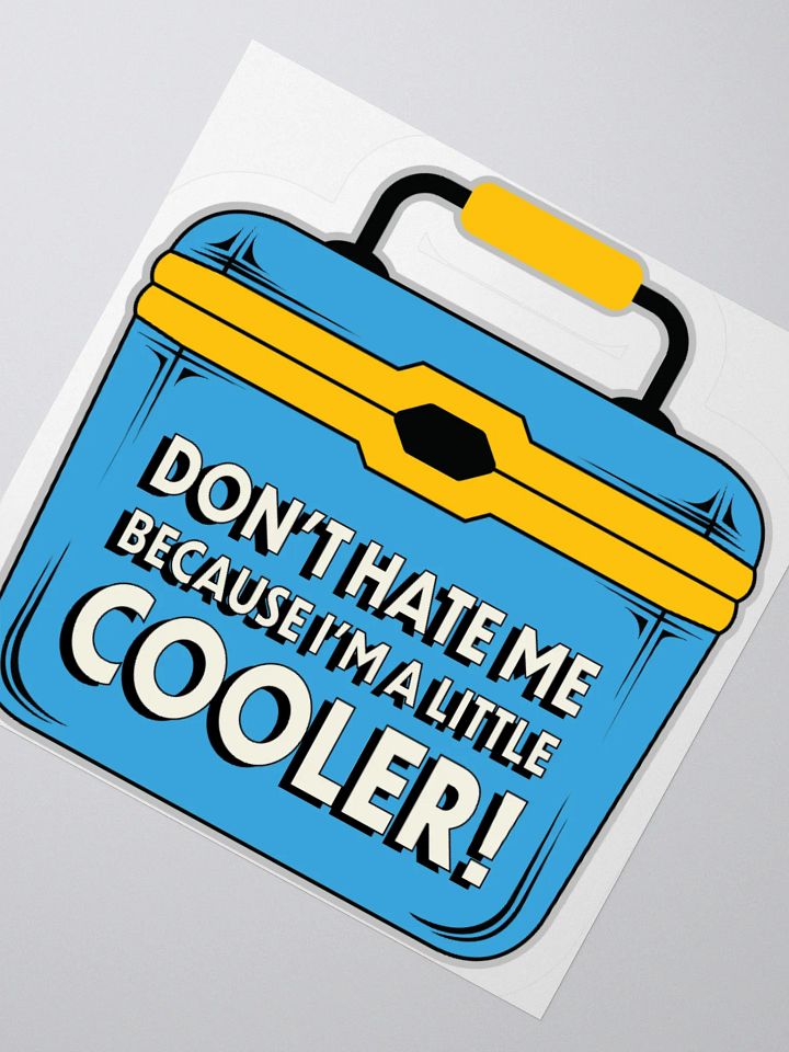 Cooler Vibes Kiss Cut Stickers product image (4)