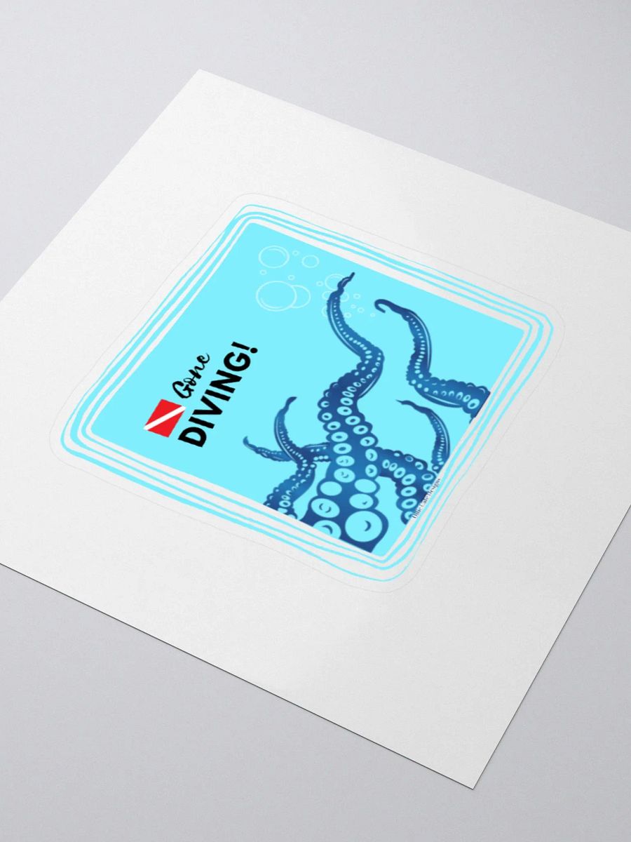Gone Diving! Sticker product image (3)