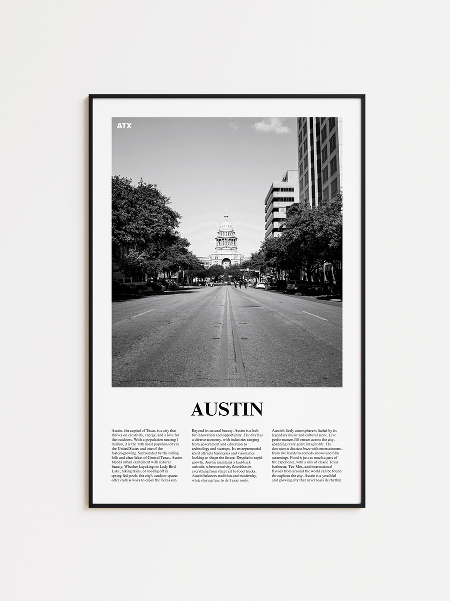 Austin 03 Newspaper Poster product image (1)