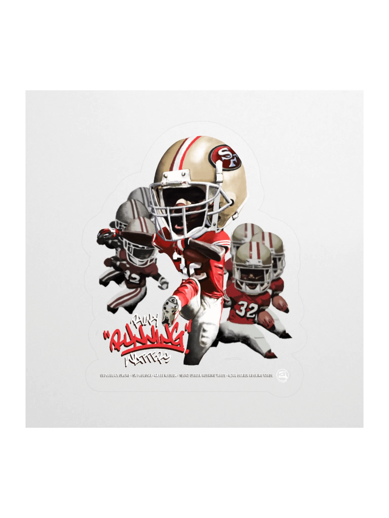 Dynamic Ricky "Running" Waters Sticker product image (1)