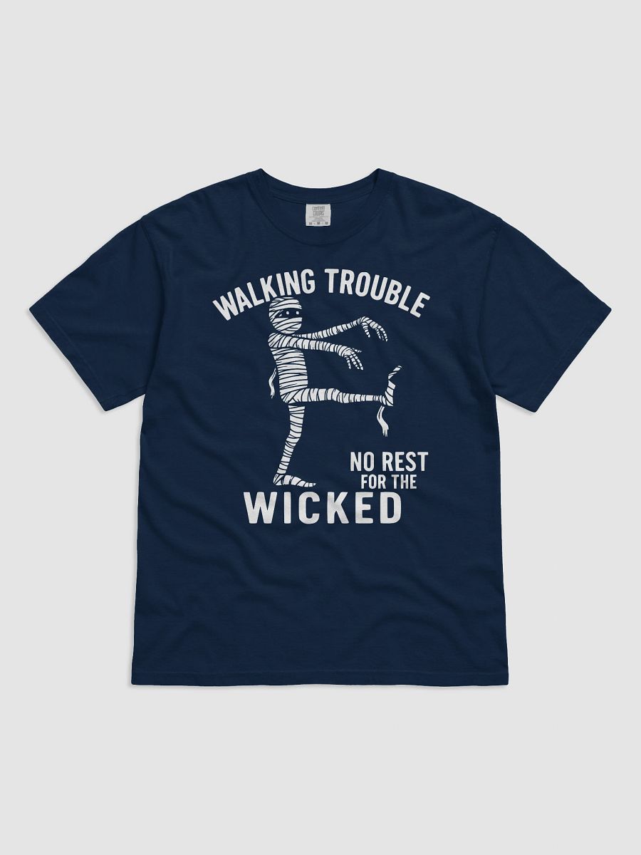 Walking Trouble Zombie Graphic Tee product image (10)