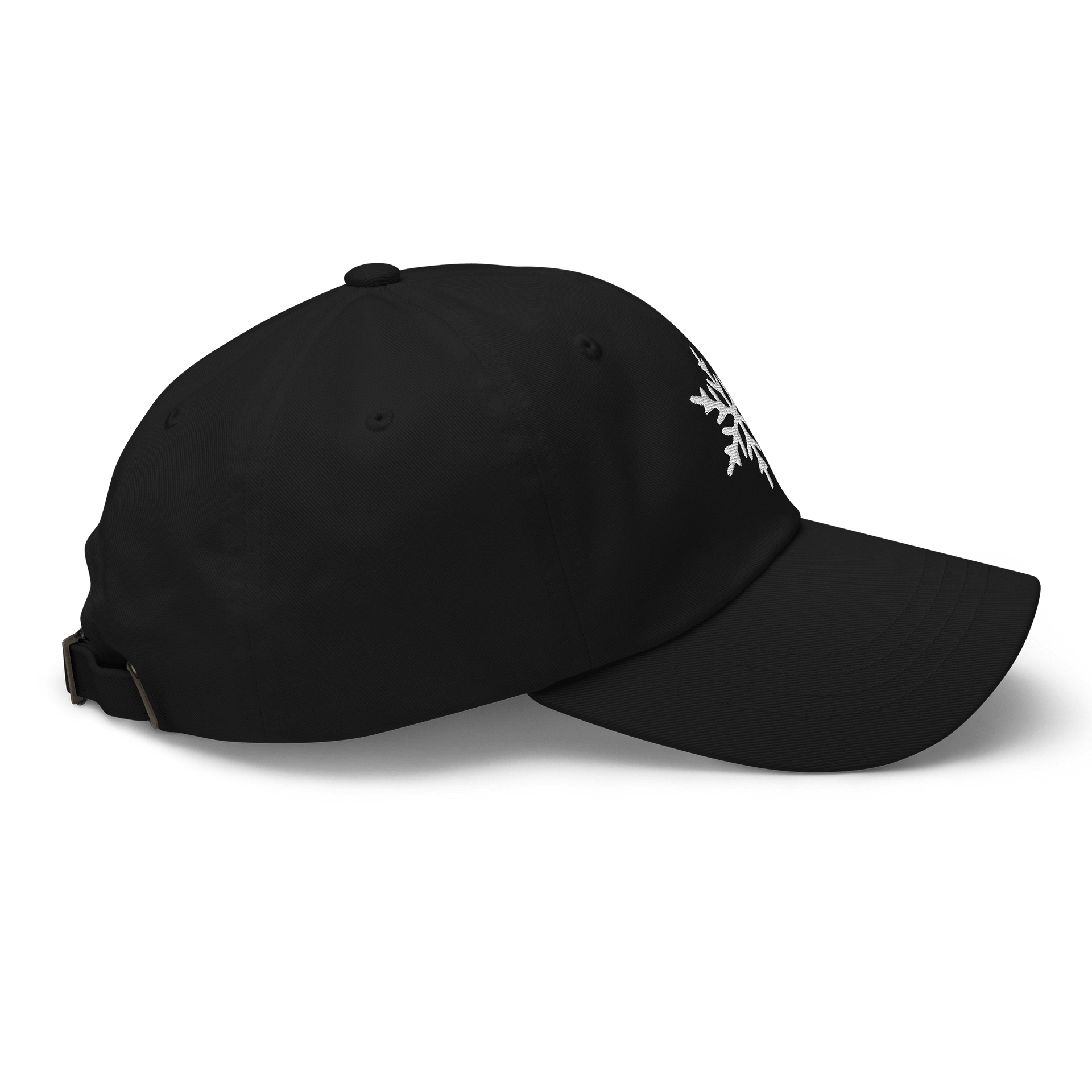 Snowflake Monochrome Dad Hat, Perfect for Holidays and Winter product image (2)