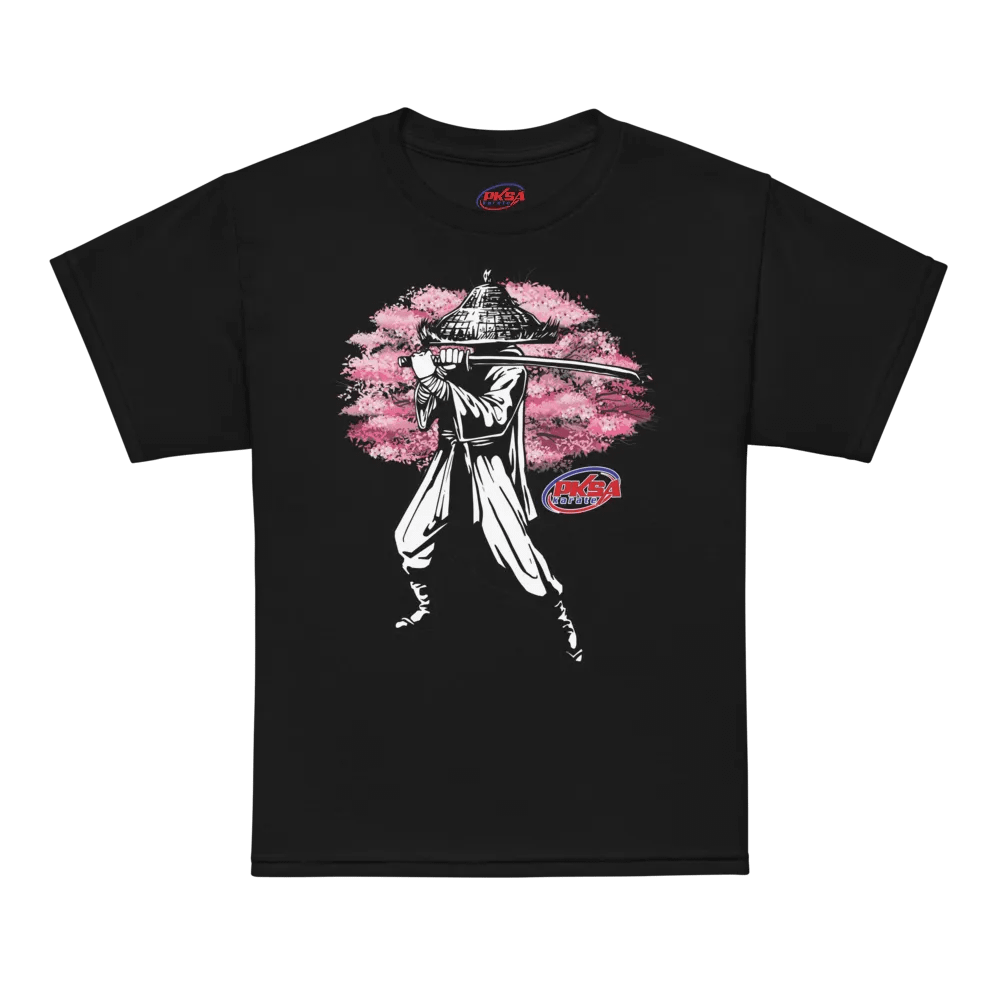 Kid's: Samurai & Cherry Blossom Tee product image (7)