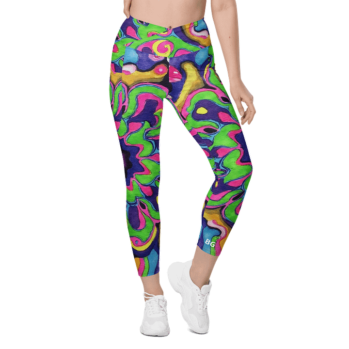 Barry Grady Psychedelic Leggings with Pockets product image (1)
