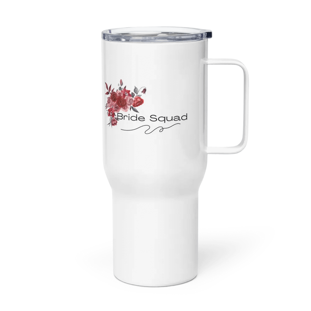 Bridal Squad 008 Rose Floral Bliss Travel Mug product image (3)