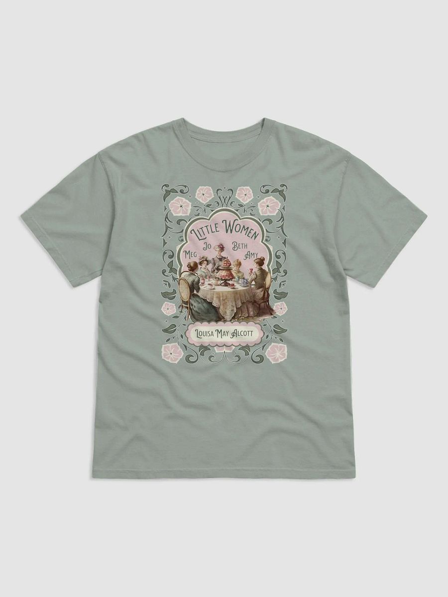 Little Women Comfort Colors T-Shirt, Louisa May Alcott Historical Romance, Bookish Literary Fan Art Tee Gift for Her Bookclub Crewneck Shirt product image (3)
