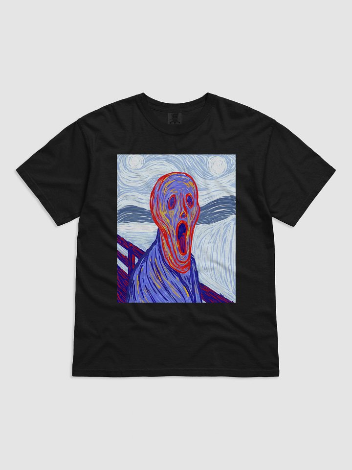 Starry Scream Ghoul Expressionist T-Shirt product image (2)