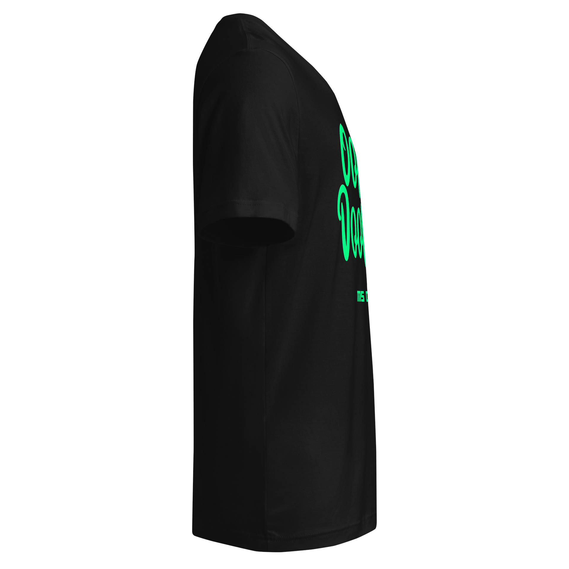 Ms Gamer Oopsie Doopsies V-Neck Jersey T-Shirt - Black product image (6)