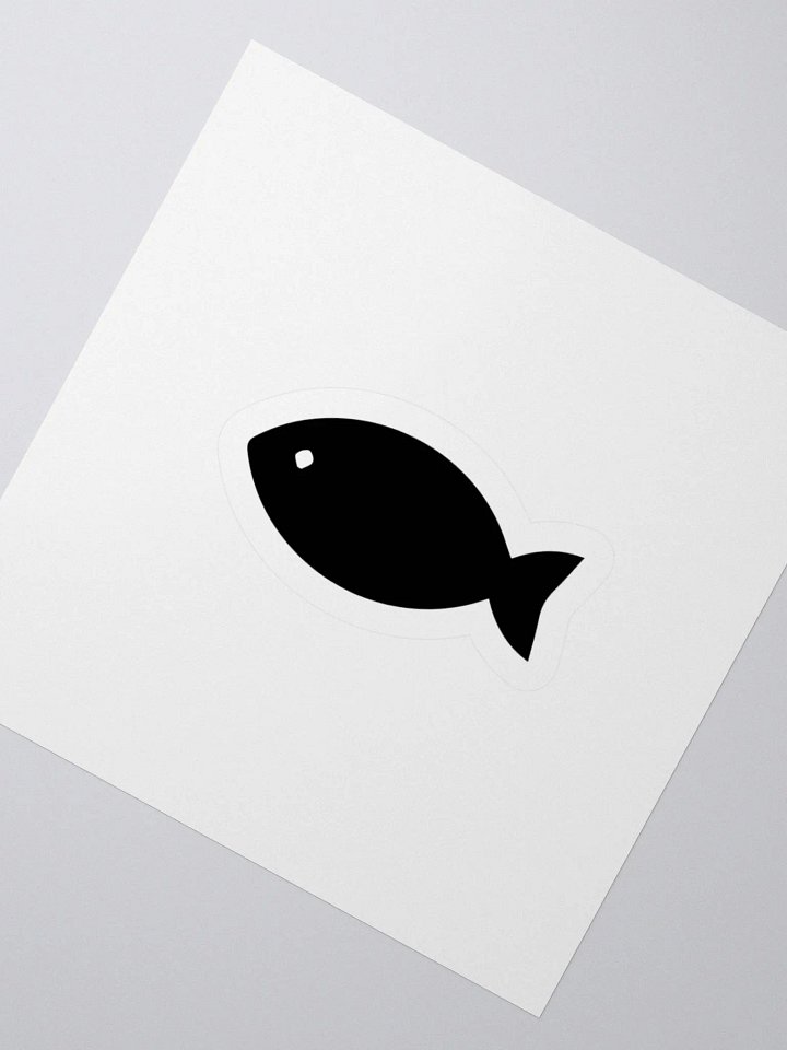 Little Fish Kiss Cut Sticker product image (10)
