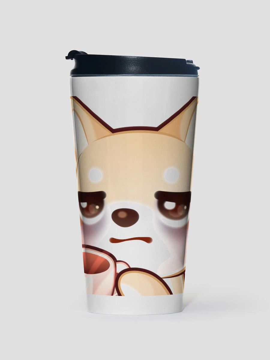 Shiba Coffee Emote Stainless Steel Travel Mug product image (1)