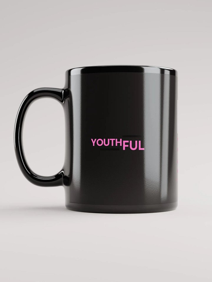 YHFL Black Glossy Mug product image (1)