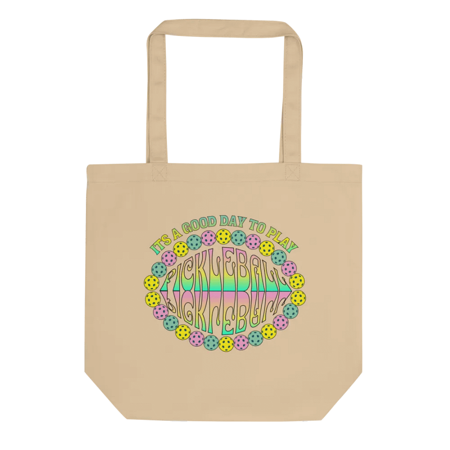 It's A Good Day To Play Pickleball Eco Tote product image (1)