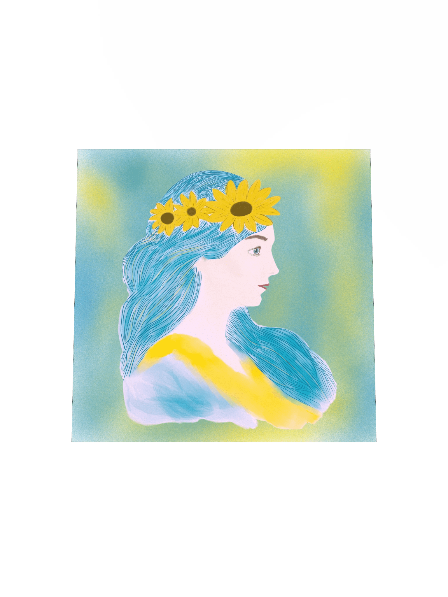 Sunflower Crown Dreams Poster product image (15)
