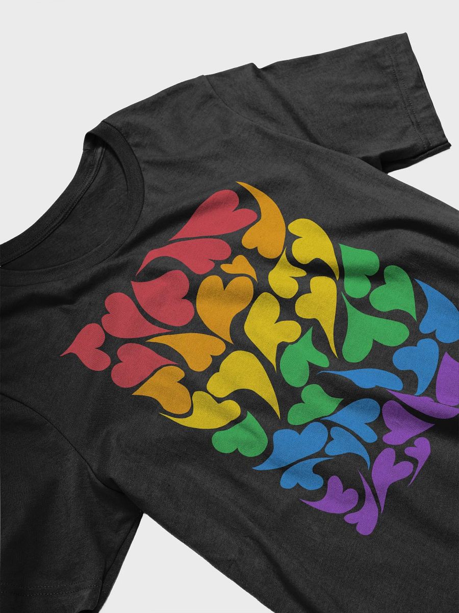Nestled PRIDE Rainbow T-shirt product image (12)