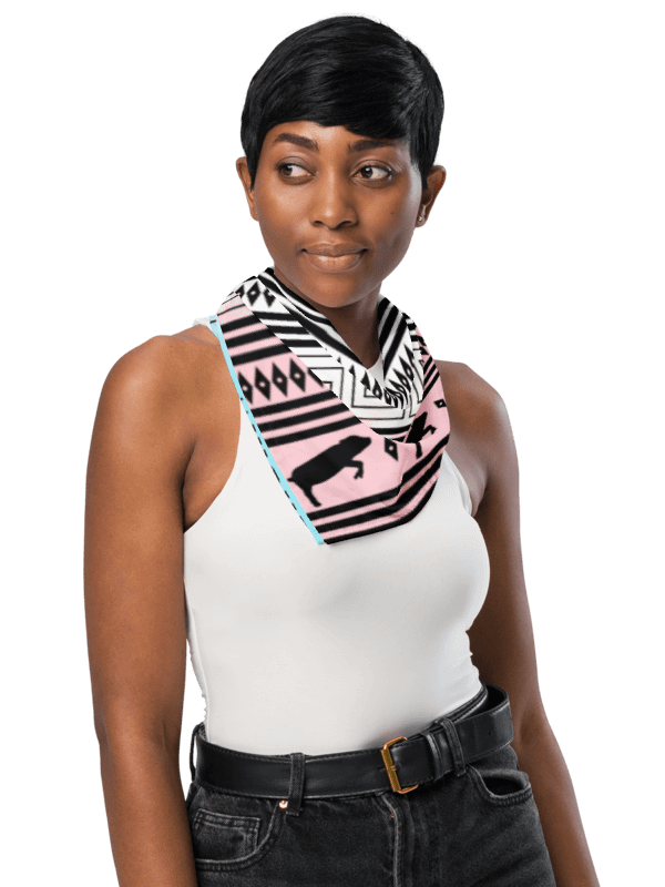Epicurean Amphora Design (All-Over Print Bandana) product image (8)