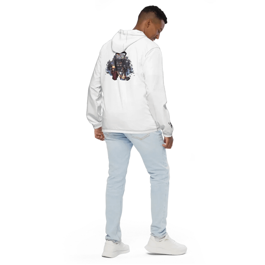 Windbreaker - Black Note Sleeves (Multi-Color Design) product image (6)
