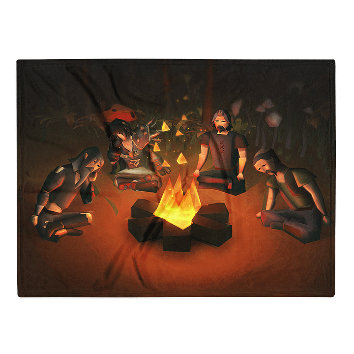 The Boys Campfire Throw Blanket product image (1)