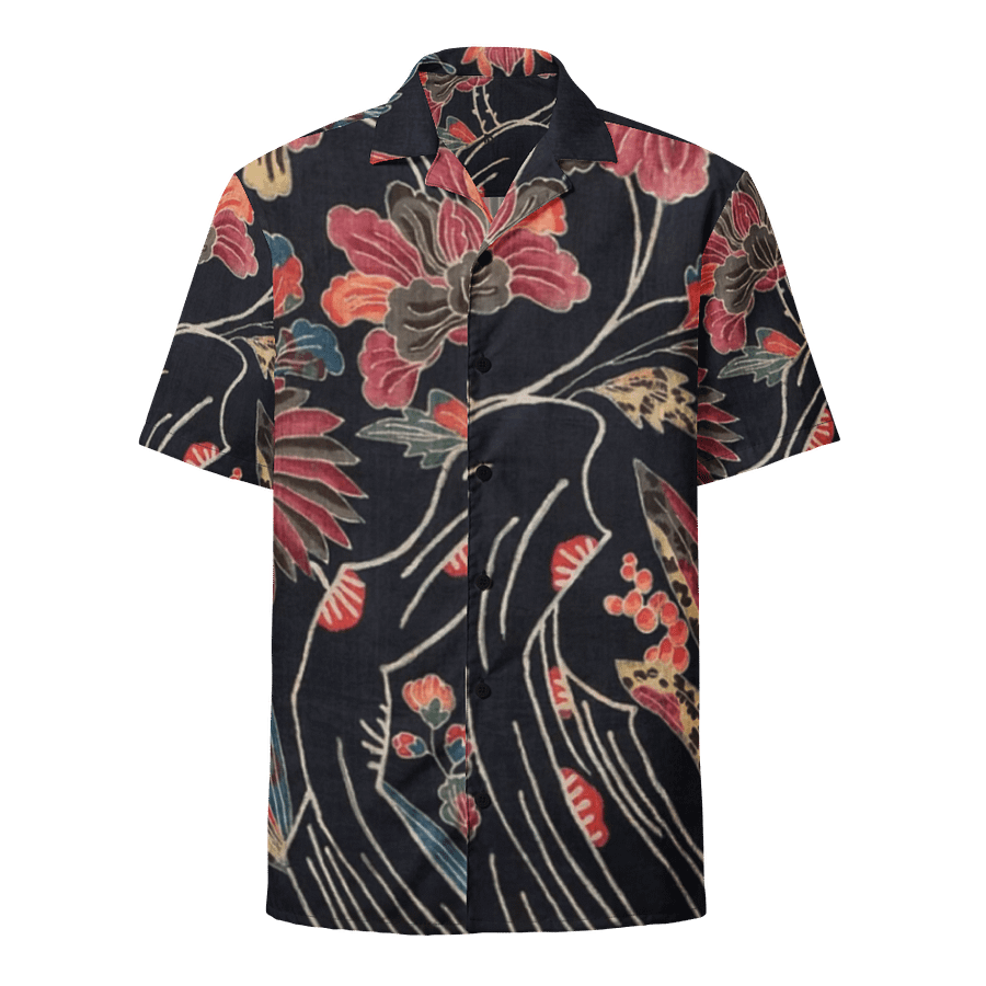 Red Flowers Hawaiian Shirt product image (1)