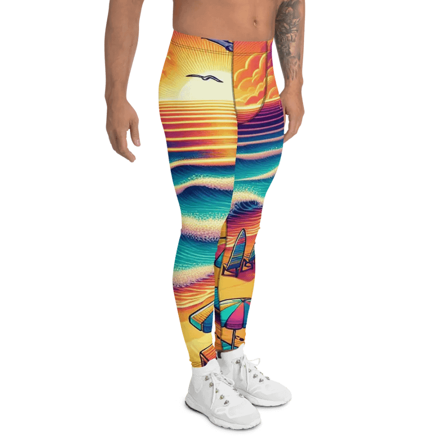 Sunset Dreams Men's Leggings | Ai Design product image (3)