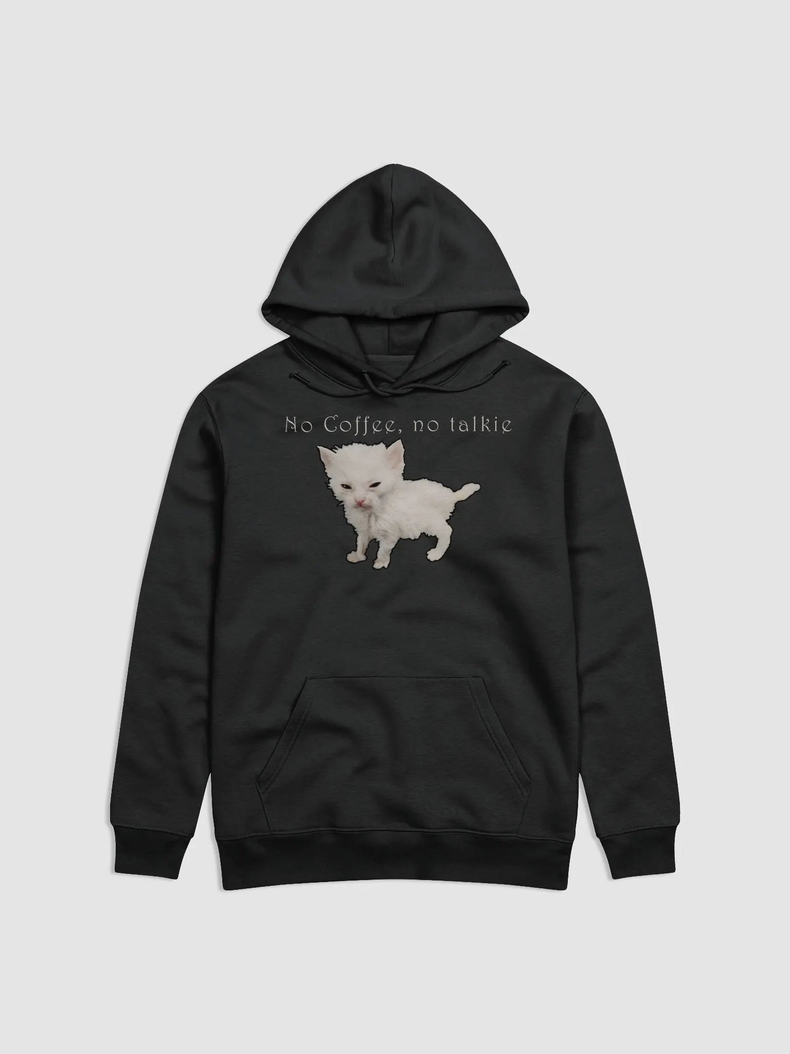 No Coffee, No Talkie Cinder Hoodie product image (1)