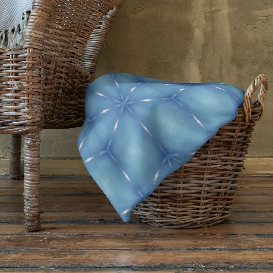 Floral Seamless Patterned Throw Blanket product image (10)