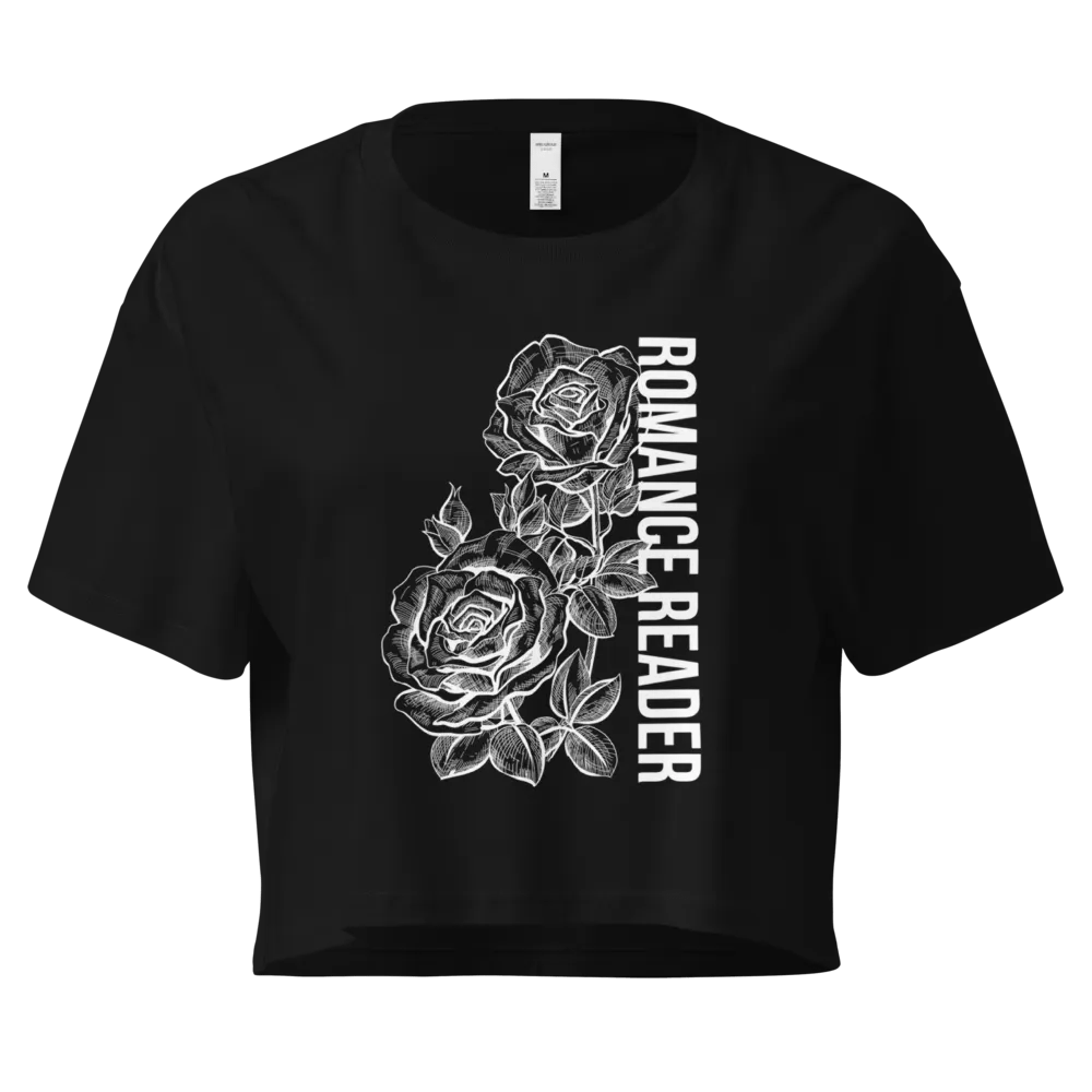 Romance Reader (roses) | Crop Tee product image (1)