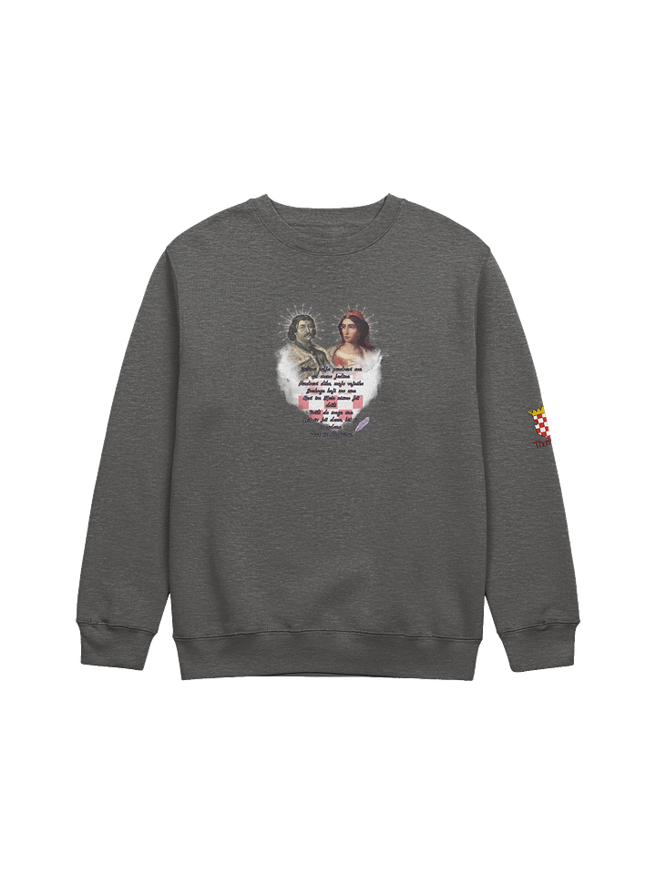 Thompson nepročitano pismo logo Premium Crewneck Sweatshirt product image (1)