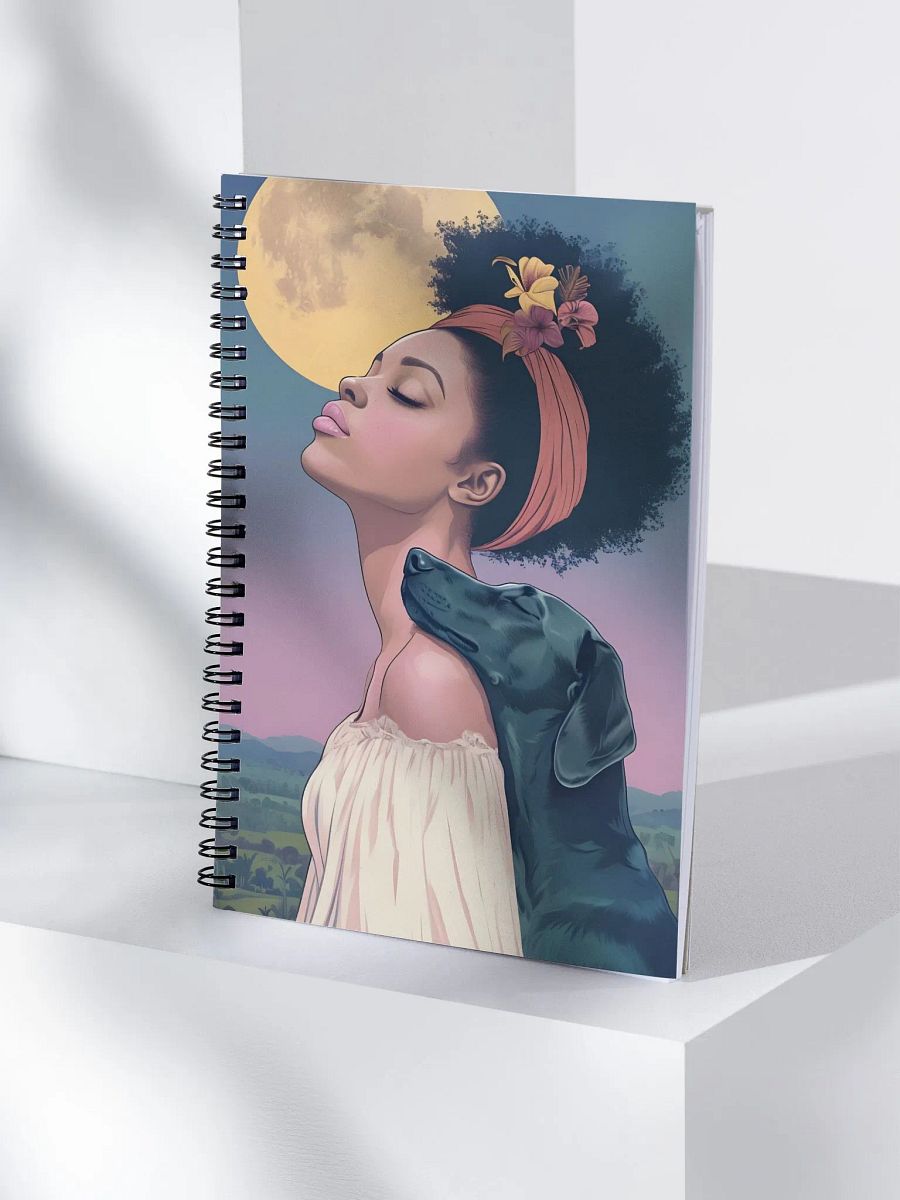 Libreta Jíbara Afro-Puertorriqueña con Perro product image (4)