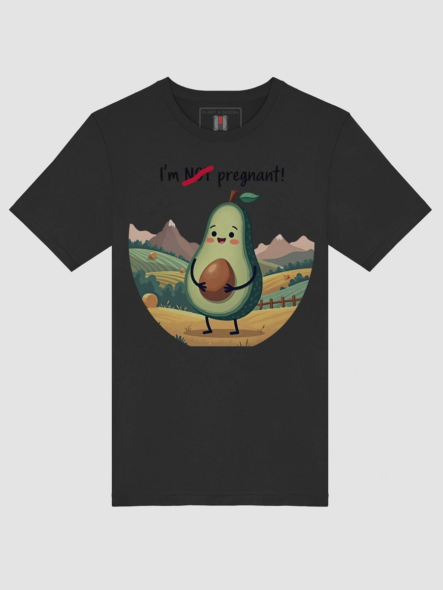 Avocado Bump Shirt – “I’m Pregnant” with Guac-Level Sass - T-Shirt product image (5)