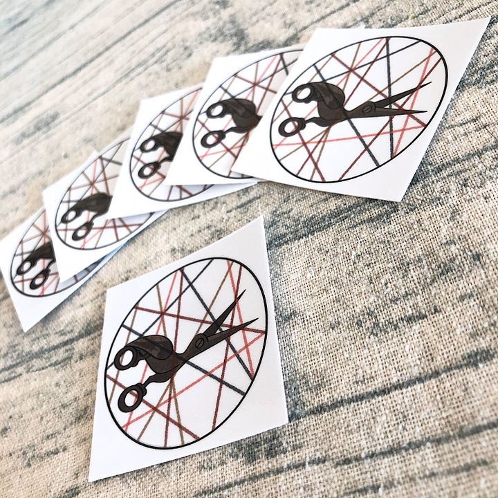 Adelaide’s Scissors - 2" Vinyl Sticker product image (2)