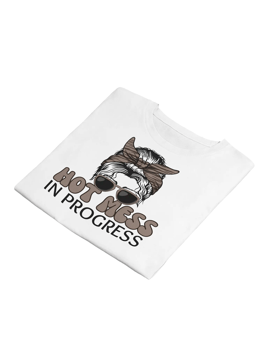 Hot Mess in Progress Women's Crop Top product image (4)