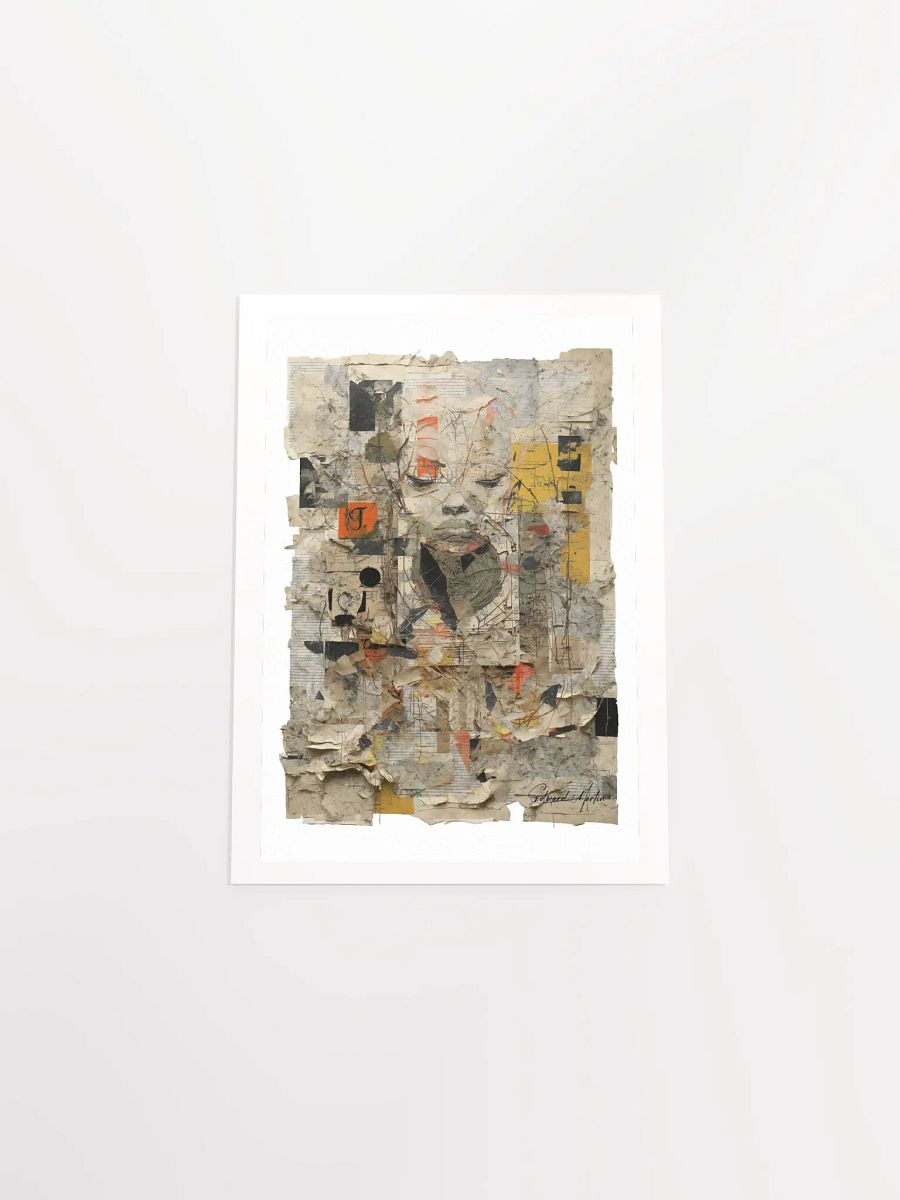 'Mental Salvation' by Edward Martin Mixed Media Collage product image (5)