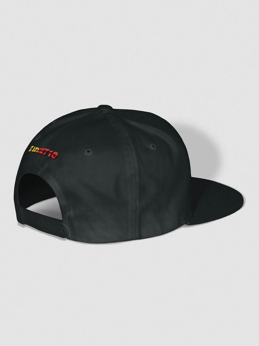 Zaedin710 Flat Snapback Cap product image (3)