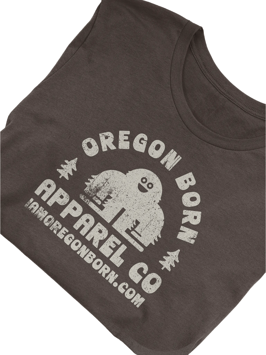 Oregon Born Apparel Co with Bigfoot T-Shirt product image (5)