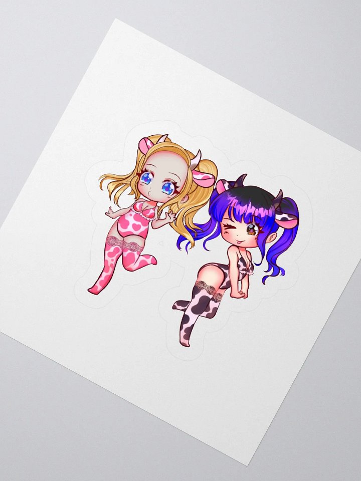 Moo Moo Chibi Stickers product image (2)