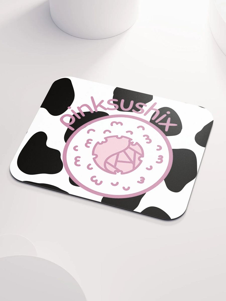 Cow Print PinkSushix Mouse Pad product image (3)