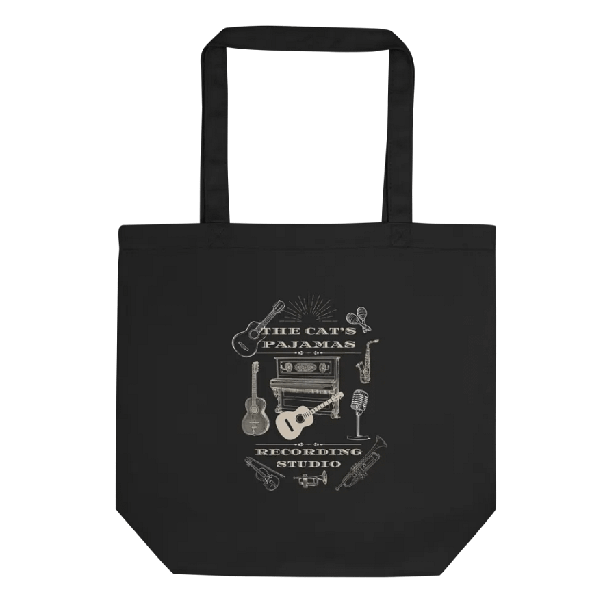 The Cat's Pajamas Recording Studio - Organic Canvas Tote product image (1)