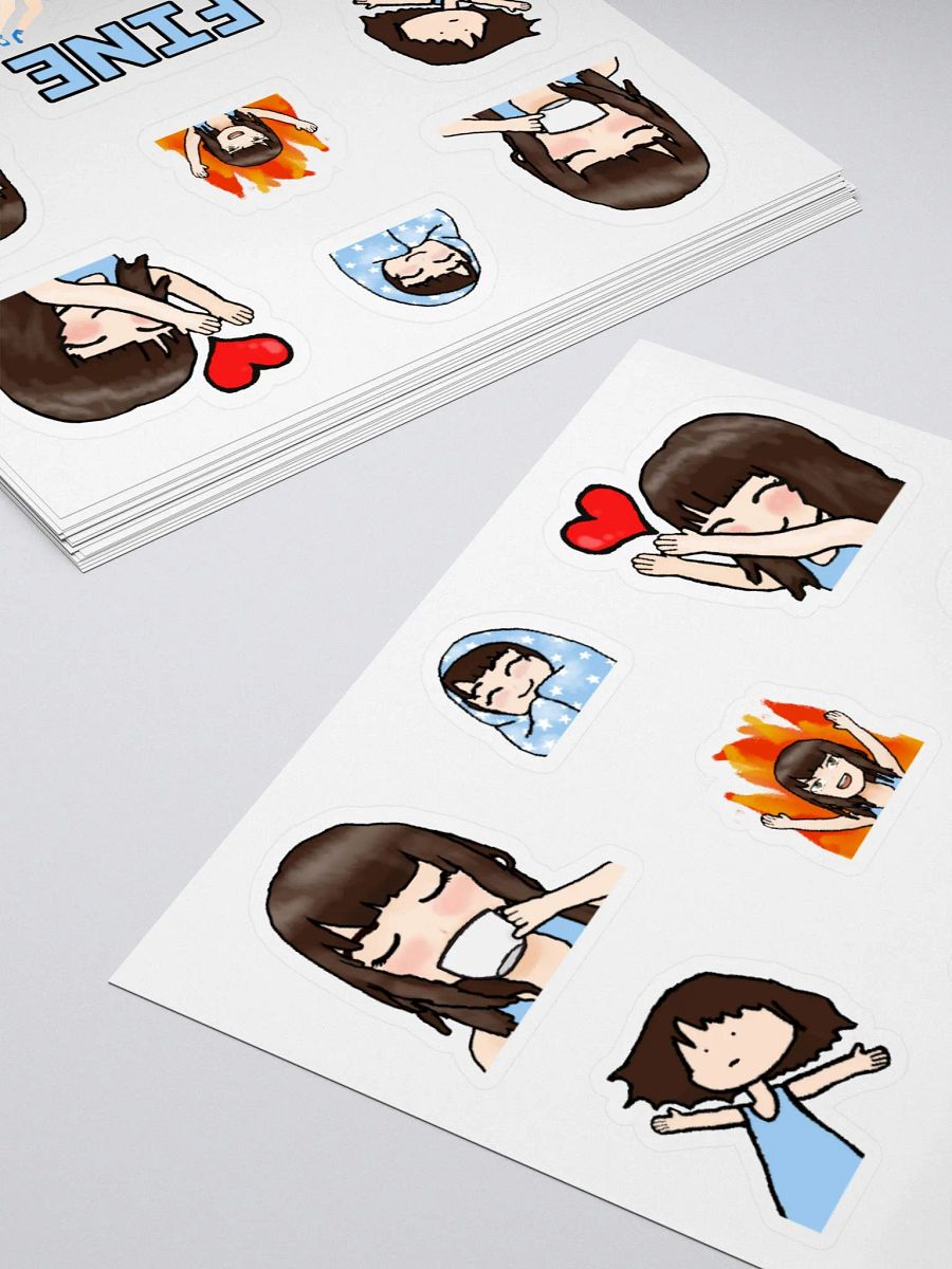 Emote Sticker Set product image (4)
