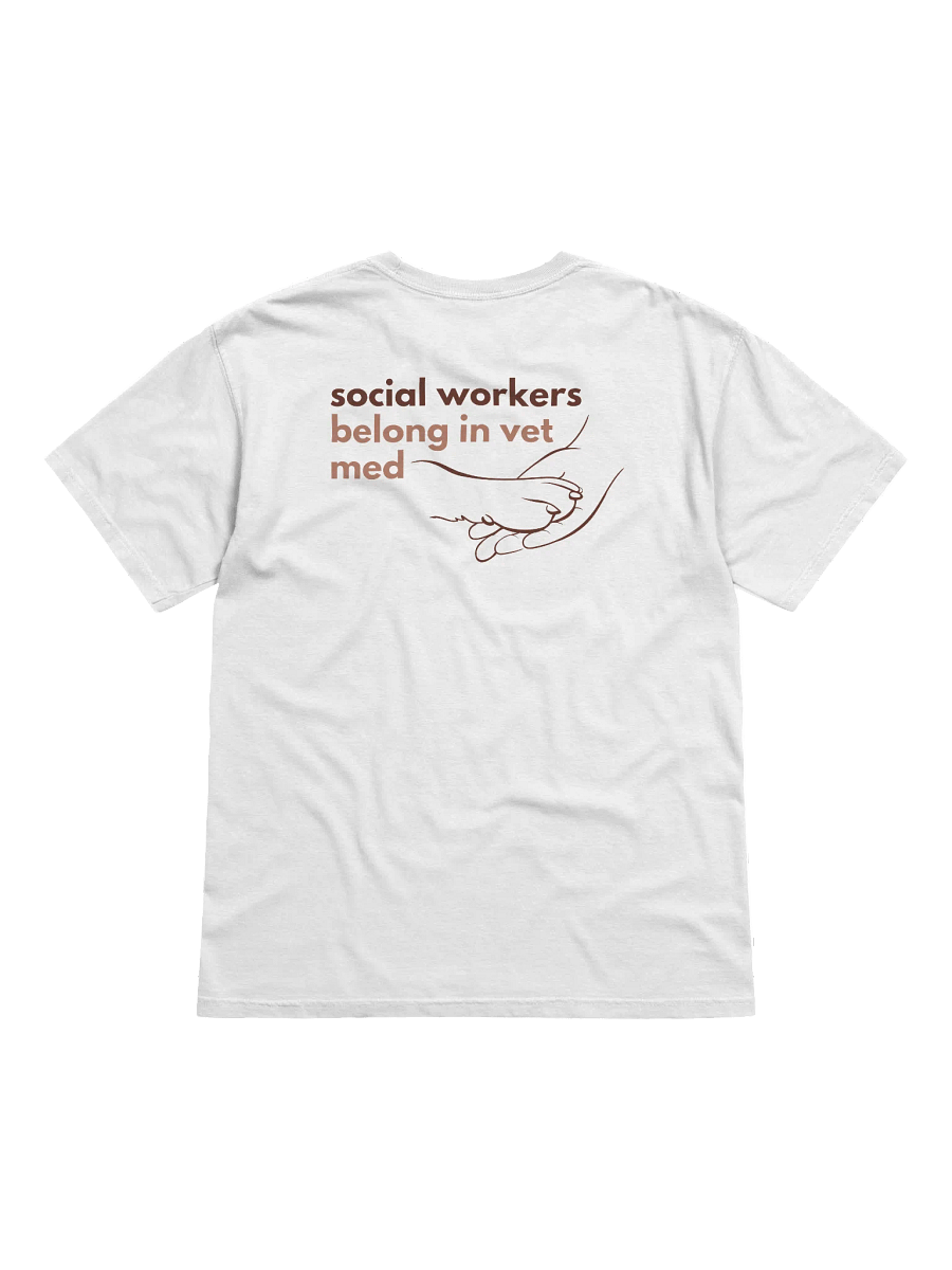 Vet Social Worker Belonging Unisex Tee product image (4)
